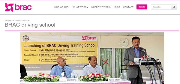 BRAC Driving School