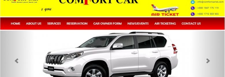 Rent a car in Dhaka: Comfort Car BD