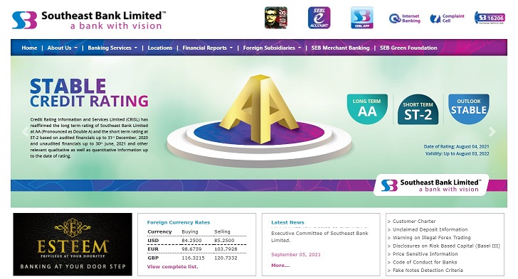 Southeast Bank Limited