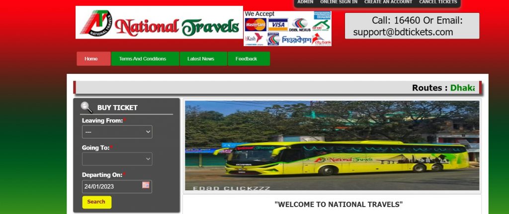 NATIONAL TRAVELS