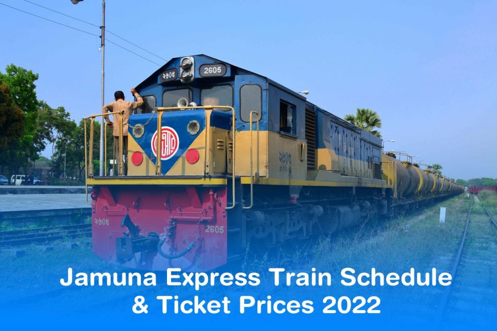 Jamuna Express Train Schedule & Ticket Prices 2022