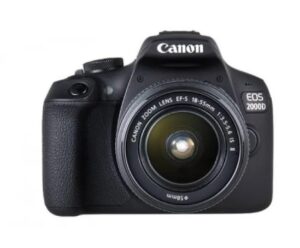 CANON EOS 2000D 24.1MP With 18-55MM KIT LENS