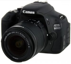 Canon EOS 600D Digital DSLR Camera With 18-55mm f/3.5-5.6 IS II Lens