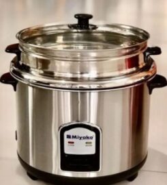 Miyako 2.8 LTR Double Pot Rice Cooker ASL-1280-HC-D