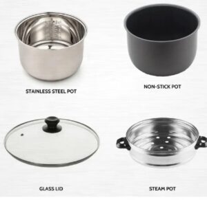 SINGER Rice Cooker 1.8L-SRCDB9918PRIME (Double Pot)