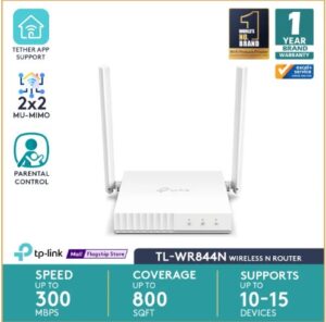 TP-Link TL-WR840N V2 300Mbps Wireless N Router