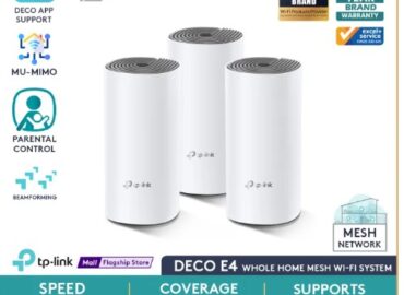 tp-link deco e4 ac1200 mesh wi-fi router pack of 3