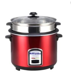 Miyako 2.8 LTR Double Pot Rice Cooker ASL-1280-HC-D