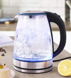 Miyako Electric Kettle Glass Body MJK-180 GLS 1500 Watt 1.8 Liter