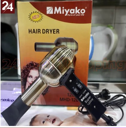 Miyako New Hair Dryer Model : MHD-1200 | 1200 WATT