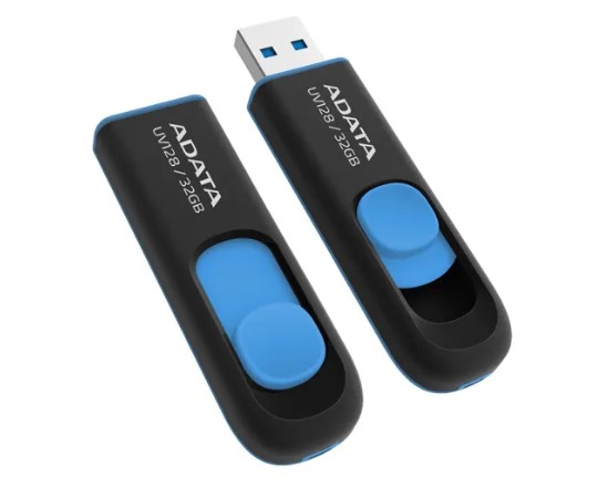 ADATA UV128 32GB USB 3.2 Gen1 Pen Drive with Backward Compatible with USB 2.0 Support Windows, MacOS and Linux