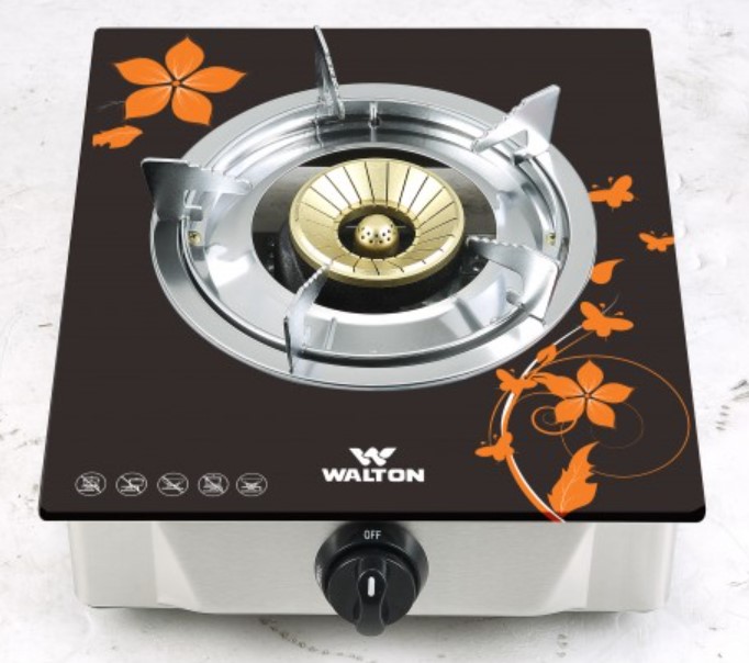 Walton Glass Top Single Burner WGS-GSC90 (LPG)
