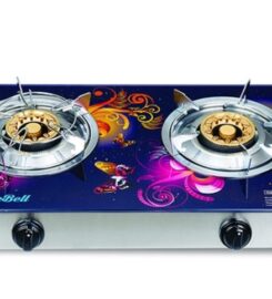 RFL Double Glass LPG Gas Stove Bluebell Variant