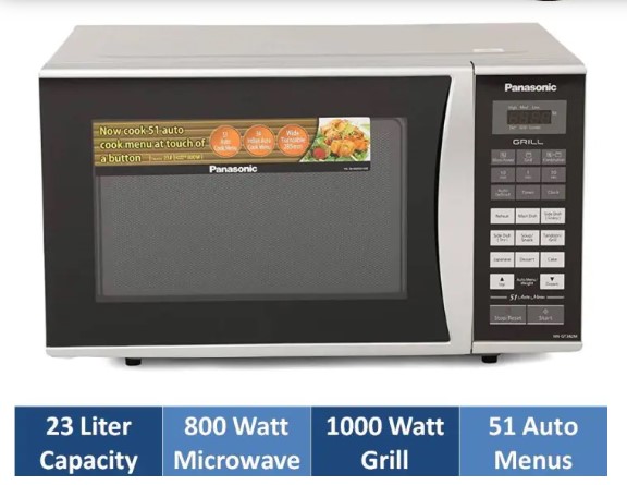 Panasonic NN-GT342M Grill Microwave Oven - 23 Liter