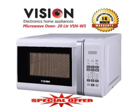 VISION MICROWAVE OVEN VSN-W5-20.L (18 Months RFL-VISION Official Brand Warranty)
