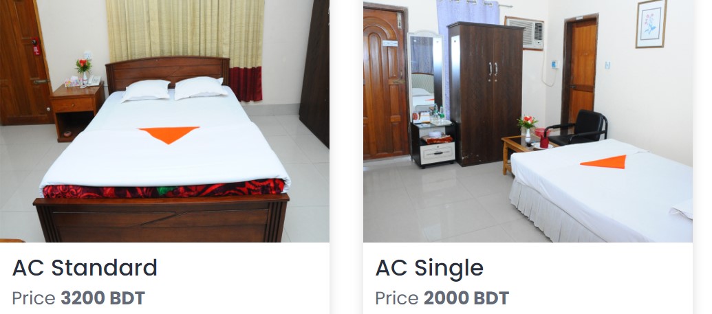 Parjatan Motel, Rajshahi Room Price
